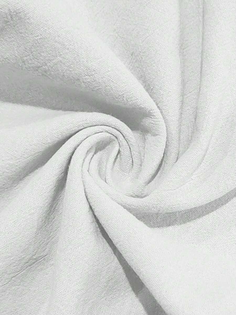 MATHIS | LEKKIE SPODNIE Z LNU Z SZNURKIEM