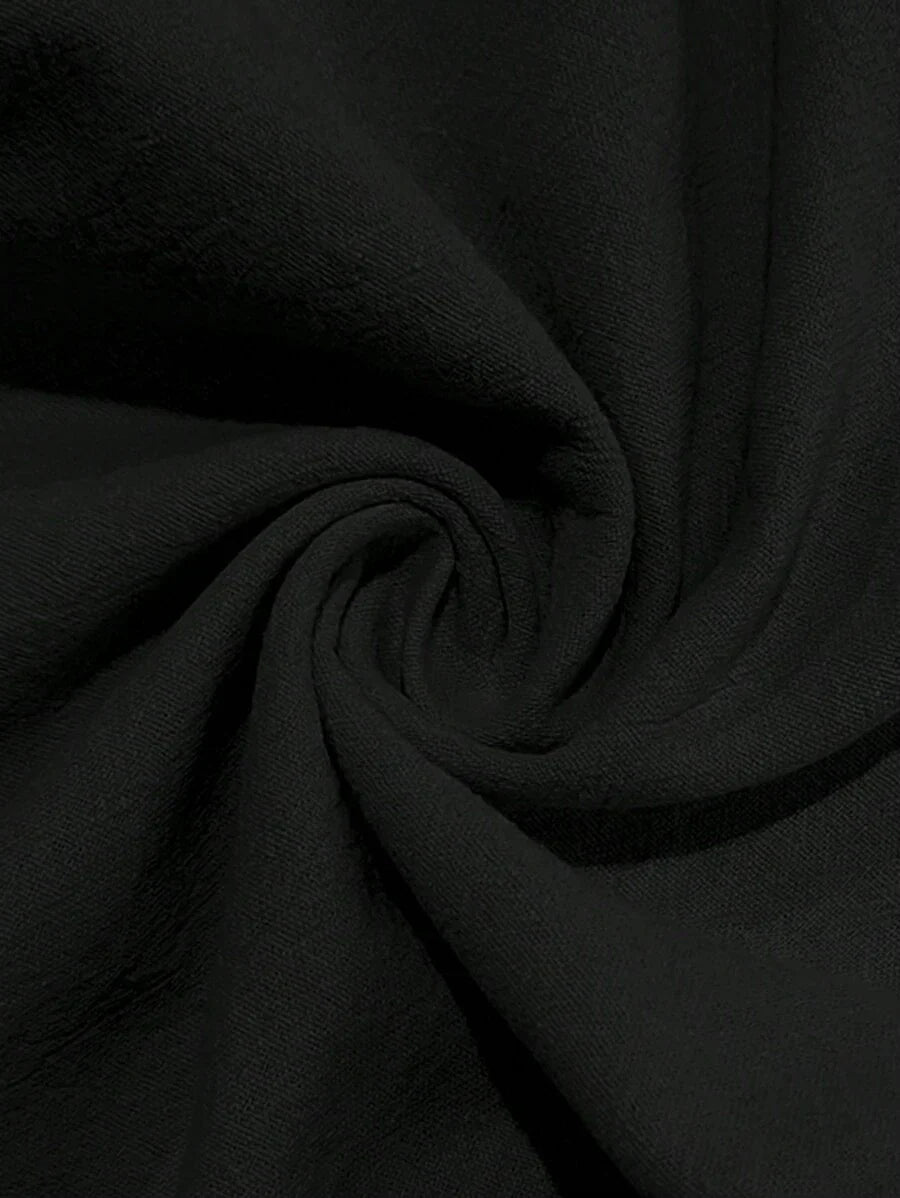 MATHIS | LEKKIE SPODNIE Z LNU Z SZNURKIEM