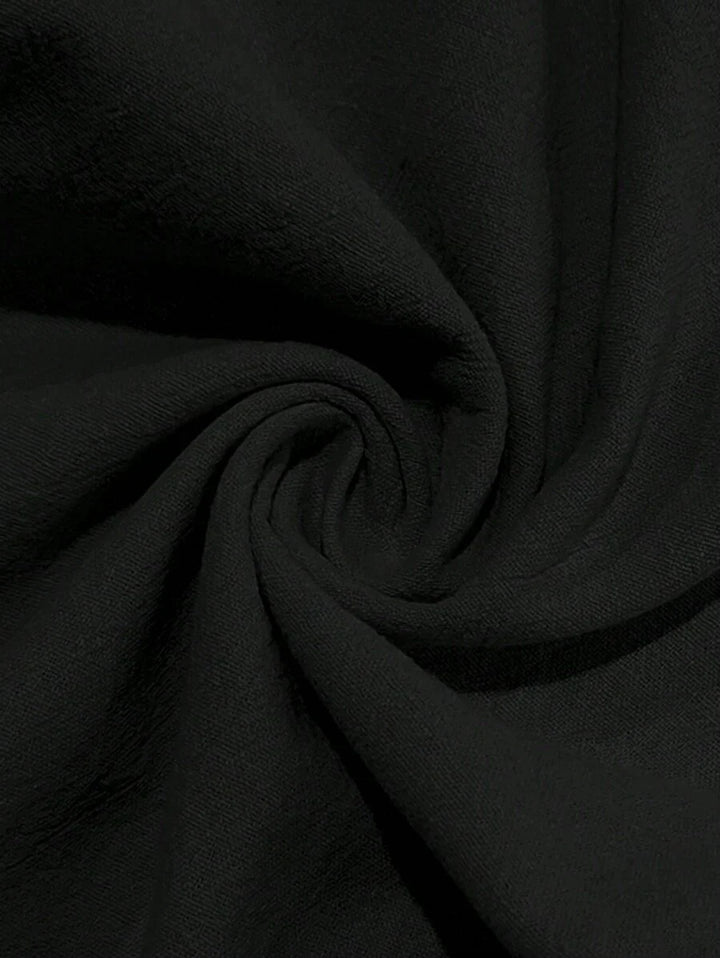 MATHIS | LEKKIE SPODNIE Z LNU Z SZNURKIEM