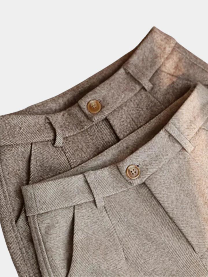 ELEGANCKIE SPODNIE Z CZYSTEJ WEŁNY NA MIARĘ