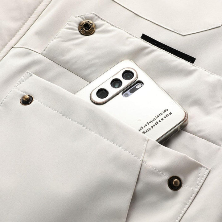 VALERIO | Wodoodporna kurtka zewnętrzna