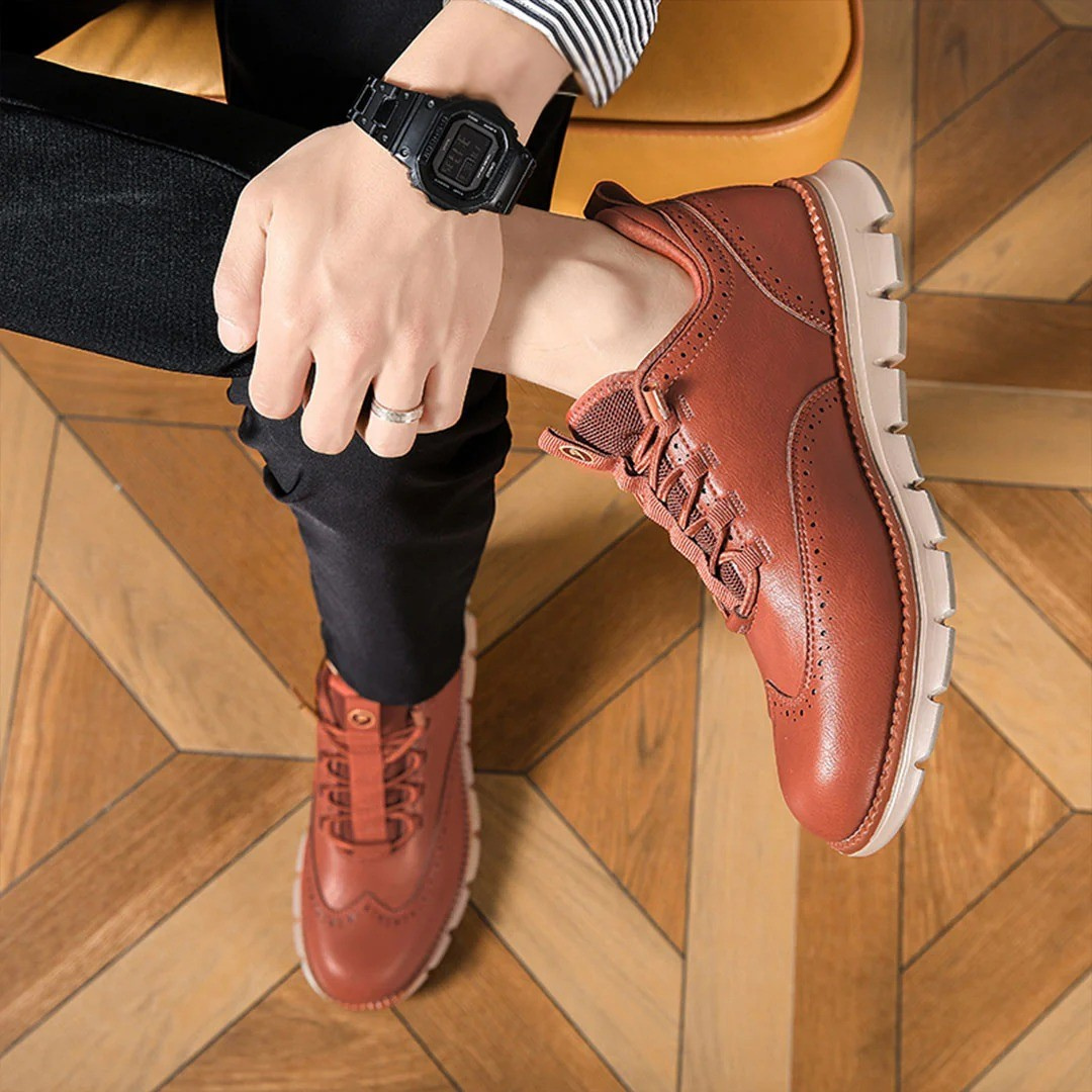 Porter | Eleganckie skórzane buty z Włoch